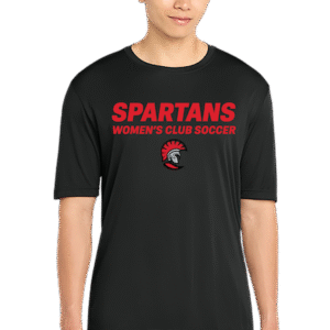 Black Dri-Fit Spartan Club Soccer Tee