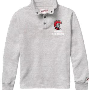 Heather Grey Spartan Quarter Button Snap